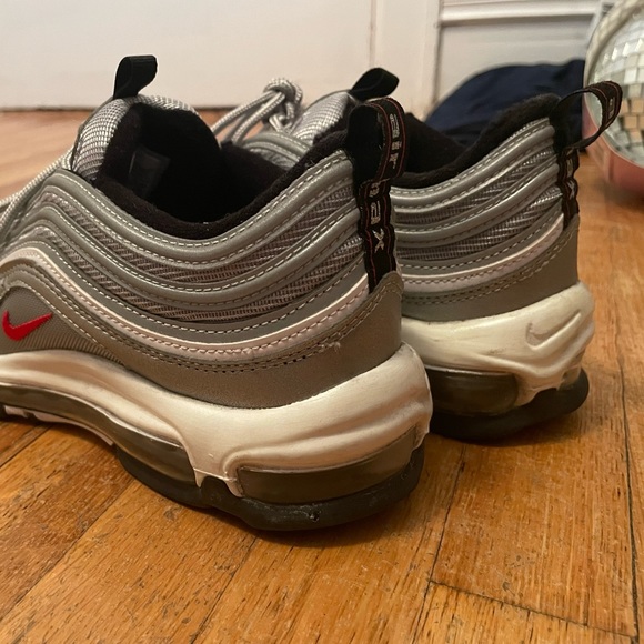 nike air max 97 size 10 gray worn 1x - Picture 5 of 16